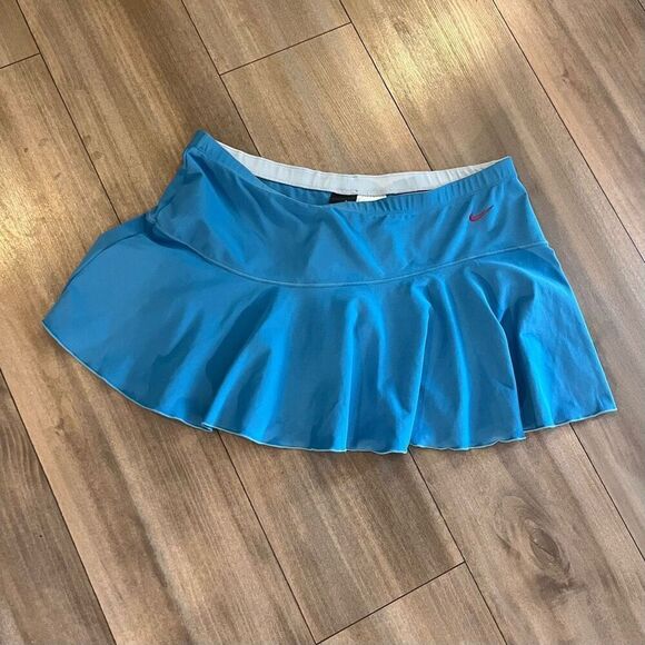 Nike Blue Athletic Tennis Skirt Women Large Bin H-17 - NWT - Picture 1 of 4